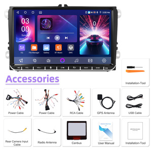Podofo <span class=keywords><strong>2</strong></span>+32G 9" Autoradio Android con Carplay e Android Auto, GPS WIFI per <span class=keywords><strong>Volkswagen</strong></span>/VW/Passat/Golf/MK5/Jetta <span class=keywords><strong>T5</strong></span>/Polo - Product Image 6