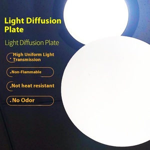 Tấm Acrylic màu trắng sữa với ánh sáng khuếch tán trong suốt cho <span class=keywords><strong>plexiglass</strong></span> PC hộp đèn mờ Tấm khuếch tán tấm nhựa - Product Image 3