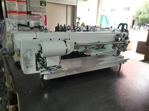 Machine à coudre à double aiguille à point noué, à bras long, à entraînement direct, informatisée, avec pied marcheur, modèle GC0303-560-D4 - Product Image 3
