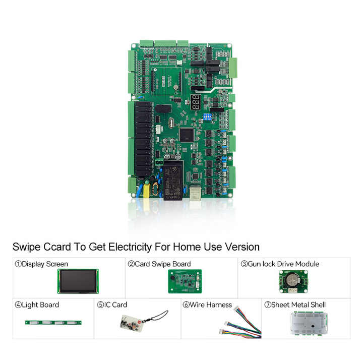 120kW Dual-Port DC Fast Charger Motherboard - Complete Edition, Card ...