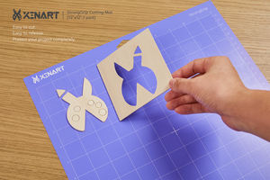 Xinart-estera de corte de Grip fuerte para grifería, tapete de corte adhesivo de grifería de 12x12 para grifería <span class=keywords><strong>3</strong></span>/<span class=keywords><strong>Maker</strong></span>/<span class=keywords><strong>Cricut</strong></span> Explore Air 2/Air/One - Product Image 3