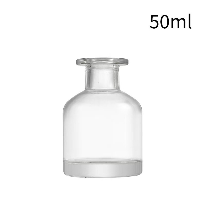 Flacon transparent de 50 ml, 160 unités/carton