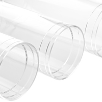 Tubes acryliques pour les accessoires de drones à enceinte submersible pour l'utilisation de ROV de chambres et de compartiments scellés sous-marins