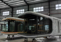 Capsule de camping écologique en acier léger |   Module préfabriqué moderne pour complexes hôteliers et maisons d'hôtes de vacances