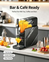 Machine à slush commerciale, nouveau modèle, directement du fabricant, machine à boissons glacées, conception sans givre, efficacité énergétique A++, 1 an de garantie