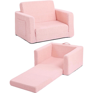 2-इन-1 बच्चों सोफे की कुर्सी परिवर्तनीय बच्चों के लिए सोफे - Product Image 5
