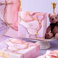 Emballage cadeau personnalisé de style de luxe, impression UV couleur, boîtes en papier carton, boîte d'emballage en papier
