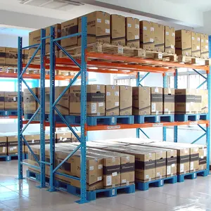 Kho nặng Pallet Rack cho kính chắn gió lưu trữ Quần áo Stocking kim loại Hệ thống kệ