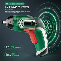 Outils électriques multifonctions Bosch IXO7, ensemble de tournevis sans fil, 3,6 V, rechargeable par USB, mini perceuse électrique, tournevis portable