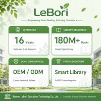 Layar E-Reader E-ink Carta 300PPI |   Layar Anti-Silau Seperti Kertas |   Panel Digital Zero Strain untuk Perpustakaan Sekolah & Membaca Dalam Waktu Lama