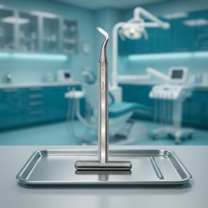 Elevador periostal Pott 7X de acero inoxidable, instrumento quirúrgico dental manual, clase II - Product Image 2