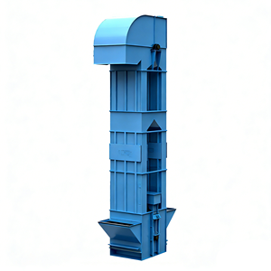 Élévateur à godets à entraînement pour restaurants et commerces alimentaires, en acier inoxydable, à haut rendement, pour le transport vertical de céréales légères, de produits chimiques et de granulés moyens - Product Image 4