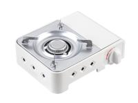 Réchaud à gaz portable ultra-fin coupe-vent avec régulateur de pression à valve magnétique pour camping-car et voiture, utilisation extérieure, flamme stable pour pique-nique à la plage