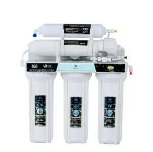 75जी घरेलू आरओ मशीन 5 चरण जल निस्पंदन प्रणाली पीपी+यूडीएफ+सीटीओ+आरओ+टी33 घरेलू पेयजल के लिए जल फ़िल्टर 100जी आरओ मशीन