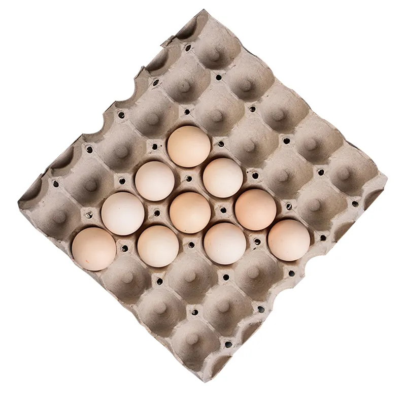 Personalizado Bulk Cartones De Huevos 30 Ovos De Frango Embalagem De Papel De Polpa De Papel Embalagem De Ovo De Frango Bandeja Caixa para Venda Ovos De Frango