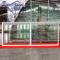 Ventanas de Aluminio Panorámicas de Gran Vista, Resistentes a Huracanes, de Vidrio Grande, Superhouse