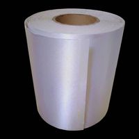 Stiker Kain Satin Tahan Air Perekat Sendiri untuk Printer Laser, Label Stiker Jumbo Pre-Cut, Bahan Langsung dari Pabrik