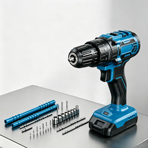 Juego de Taladro Eléctrico de Litio sin Escobillas de 21V y 2Ah, 122 Piezas, 60N.M, 2000r/min, con Accesorios Completos, Precio de Fábrica, OEM/ODM - Product Image 4