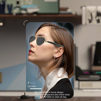 Lunettes de casque intelligentes AI avec commande vocale avancée et affichage de réalité augmentée