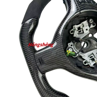 Convient pour BMW E46 E39 E53 330ci 325i personnalisé volant en fibre de carbone Alcantala cuir sport design style