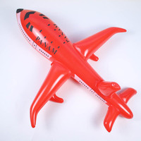 Jouet d'avion gonflable en PVC OEM 747, petit modèle 3D en vinyle souple pour décorations de fête d'enfants, divertissement sportif, cadeaux promotionnels