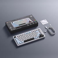 Teclado para Juegos ONIKUMA RGB MT501, Tres Modos, 82 Teclas, Membrana Compacta, 2000 mAh, para PC y Portátil, Personalización OEM de Marca Privada