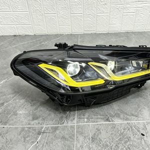 Piezas Originales G30, Ojos de Ángel Amarillos 2021 2022 2023 para BMW <span class=keywords><strong>Serie</strong></span> 5 M5 525i 530i 535i 540i 550i G30 LCI, Faros Delanteros - Product Image 1