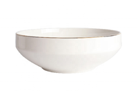 Vaisselle en Porcelaine Fine Dorée de Luxe en Gros de Chine – Ensemble de Dîner en Céramique avec Bord Doré