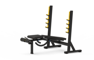 TS202 Brightway כושר לשימוש ביתי ספסל בית חדר כושר ציוד רב מעלות olympicing ספסל - Product Image 4