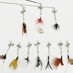 ขายตรงจากโรงงาน ไม้ล่อแมวแบบยืดหดได้สามท่อน ยาวพิเศษ หัวเปลี่ยนได้ ขนนกเลียนแบบแมลง รุ่น <span class=keywords><strong>StarCat</strong></span> BY055 - Product Image 4