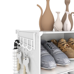 Prateleira de Sapatos Moderna <span class=keywords><strong>DIY</strong></span> Multi-Camadas com Caixa Transparente de PP Armário de Armazenamento à Prova de Poeira para Sala de Estar Casa Dormitório - Product Image 5