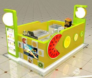 Kiosko-quiosko de té con burbujas, centro comercial Kiosks, tienda de comida - Product Image 4