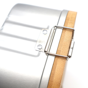 Fiambrera de lata de Metal <span class=keywords><strong>Rectangular</strong></span> personalizada para llevar Pizza, pan y Chocolate, embalaje de contenedor de alimentos duradero - Product Image 2