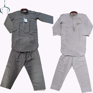 Túnica Redonda Estilo Saudí de Oriente Medio, Marca Al-haramain, Venta al Por Mayor |   Jubbah Qamis para Hombre Árabe, Poliéster Superfino, Color - Product Image 3