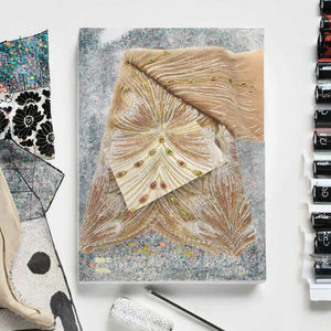 ผ้าลูกไม้ปักเลื่อมลายสัตว์สุดเซ็กซี่ คุณภาพสูง เป็นมิตรกับสิ่งแวดล้อม เหมาะสำหรับชุดเจ้าสาว ชุดงานแต่งงาน และงานปาร์ตี้ - Product Image 2