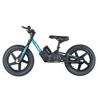 Bicicleta eléctrica de equilibrio para niños 21V 200W 6Ah Niños sin pedales Bicicleta eléctrica de juguete para niños de 16 pulgadas