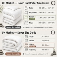 Couette matelassée en duvet d'oie blanche 95% Quatre Saisons, chaleur moyenne, écologique, douce, en coton soyeux, anti-déchirure, respirante, avec points de couture en boîte
