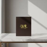 Carpeta de Documentos de Papel Kraft Personalizada con Logotipo Impreso, Bolsa de Archivo A4 para Oficina, Portafolio de Almacenamiento para Promoción Empresarial