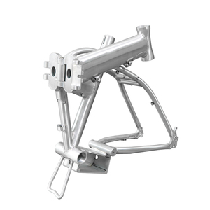 <span class=keywords><strong>Cuadro</strong></span> <span class=keywords><strong>de</strong></span> Bicicleta Plegable <span class=keywords><strong>de</strong></span> Aluminio SIMINO <span class=keywords><strong>27.5</strong></span> para Bicicletas <span class=keywords><strong>de</strong></span> Carretera, <span class=keywords><strong>MTB</strong></span>, Cruiser, Cargo, Bicicletas Eléctricas con Caja para Batería - Product Image 5
