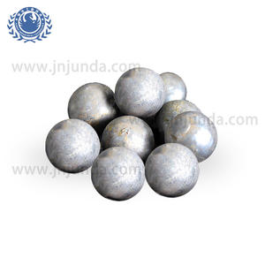 Bola de acero fundido de cromo de alta dureza 20mm-150mm Bolas de molino de bolas de medios de molienda de aleación de fundición de acero cromado alto - Product Image 1