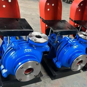 Pompe à boue horizontale robuste résistante à l'usure pour l'exploitation minière, pompe à sable et gravier, <span class=keywords><strong>machine</strong></span> <span class=keywords><strong>de</strong></span> pompage centrifuge à aspiration pour grosses particules - Product Image 3