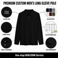 Polo en piqué de coton respirant personnalisé pour homme, tissu anti-humidité, col classique à deux boutons, coupe athlétique ajustée