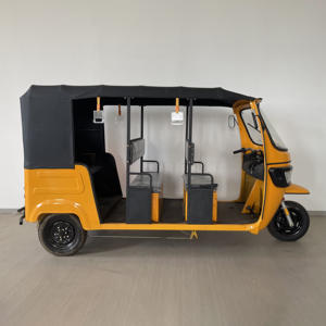 Triciclo elettrico <span class=keywords><strong>Tuk</strong></span> Dudu da 8 passeggeri 72V potente a corpo aperto 100 chilometro di autonomia scegli come desideri - Product Image 6