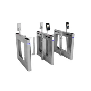 Induction Electronic Security Supermarket Barrier Gate Swing Gate And Turnstile For Apartment