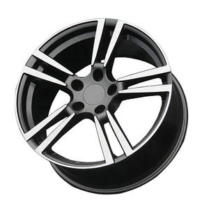 Rines Negros Brillantes de 20 Pulgadas con Diseño Multirradio 5x120 <span class=keywords><strong>para</strong></span> Porsche, BMW M3, M4, M5, M6, Mercedes AMG CLA, C63, E63, Audi R8, RS6, RS7, SUV, Ruedas Fundidas - Product Image 3