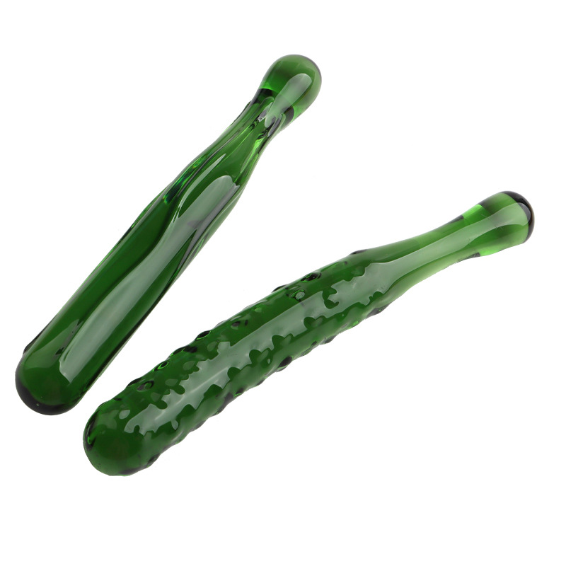 Simulated Fruit Glass Vaginal Plug Anal Plug Crystal Massage Sex Toy for  Women