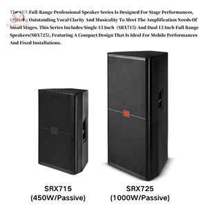 Chuyên Nghiệp 1000W Kép 15 Inch Đầy Đủ Loa Woofer Dj Loa Điện Tử Thụ Động Sân Khấu Hiệu Suất Âm Thanh - Product Image 6