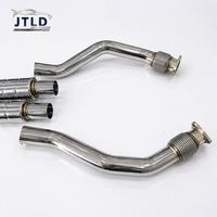 Système d'échappement haute performance JTLD, tuyau avant et échappement arrière pour Audi S4 S5 B8 3.0T 2013-2019