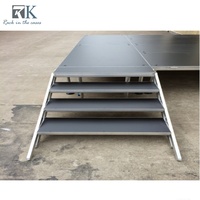 Système d'équipement de scène de haute qualité, plateforme de scène en aluminium, scène modulaire pour mariage, concert, événement