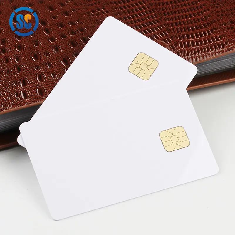 Factory Stock FM4442 SLE4428 Chip Blank RFID Contact Smart Contact IC Card Onity Hotel Door Lock Insert Card